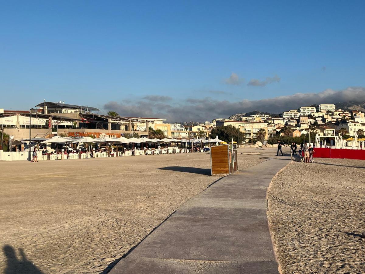 Sun Escape, Appart Renove Climatise 3 Pieces 4-6 Pers, 350M De La Plage مارسيليا المظهر الخارجي الصورة